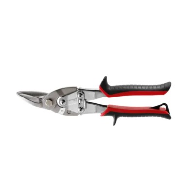 Facom Left Cut 255mm Shears for Stainless Steel with Chrome Blade Finish 985.LE