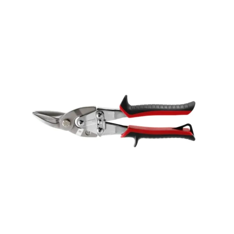 Facom Left Cut 255mm Shears for Stainless Steel with Chrome Blade Finish 985.LE