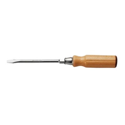 Facom Standard Slotted Screwdriver 14 mm Tip, 250 mm Blade Length, 385 mm Overall Length ATHH.14X250