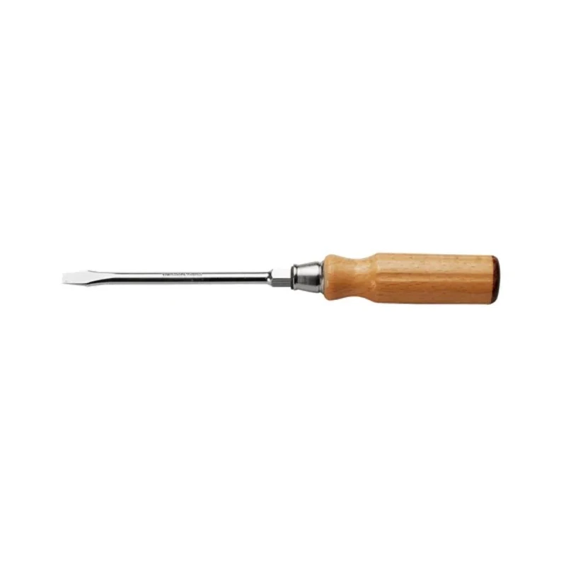Facom Standard Slotted Screwdriver 14 mm Tip, 250 mm Blade Length, 385 mm Overall Length ATHH.14X250