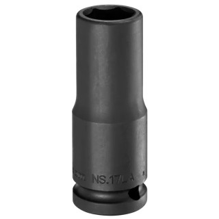 Facom 14 mm 12.7 mm Drive 6 Point Metric Impact Socket, 78mm Length NS.14LA