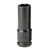 Facom 18 mm 1/2 in Drive 6-Point Impact Socket Chrome Molybdenum Steel Manganese Phosphate Finish NSB.18