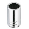 Facom 1/4 in Drive 7/32 in 12 Point Square Chrome Vanadium Steel Socket RB.7/32