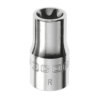 Facom 6.35 mm Drive E8 Standard Square Socket 4.3mm Overall Length RTX.8