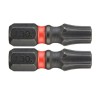 Facom Torx Drive Screwdriver Bit 6.35 mm Tip T30, 47.5mm Overall, 2-Piece ENX.130