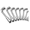 Facom Hexagon Tubular Box Spanner Set, Metal Handle, Non-Sparking, 16 Pieces, 8 to 24 mm Tip 76.JE16