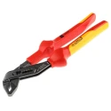 RS PRO 2-Piece Water Pump Plier Set, 240mm Overall Length, Curved Jaw, Dual Component Handle, VDE/1000V Approved 161-041
