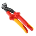 RS PRO 2-Piece Water Pump Plier Set, 240mm Overall Length, Curved Jaw, Dual Component Handle, VDE/1000V Approved 161-041