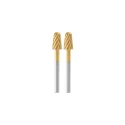 Dremel Cutting & Grinding Disc for Deburring Copper, Plastic, Wood, Aluminium, Brass, Titanium Nitride Coated, 6.4 mm 117DM