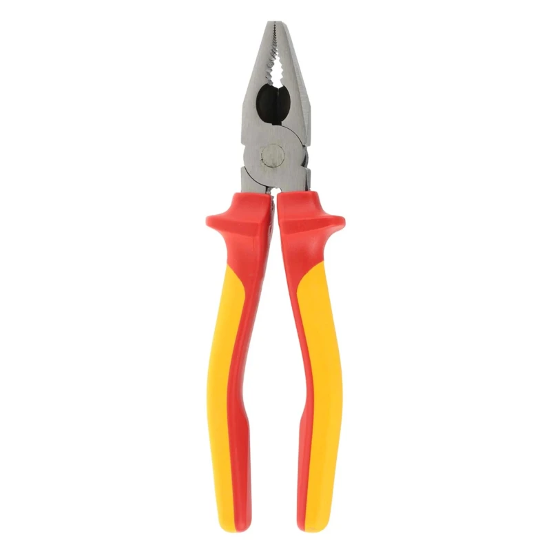 RS PRO 1-Piece Combination Plier Smooth 200mm Overall Length VDE/1000V Approved 30mm Jaw ESD Safe 161-164