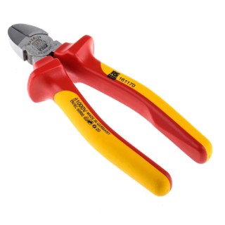 RS PRO Diagonal Cable Cutter Steel Jaw 3.5mm Cutting Capacity 160mm Length 161-170