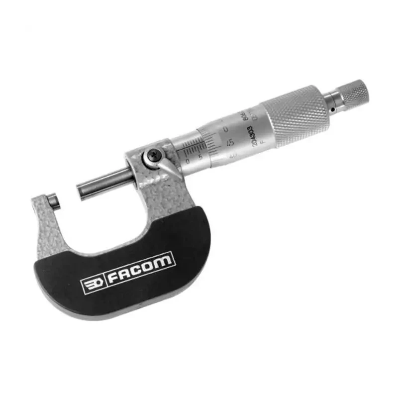 Facom External Micrometre 0-25 mm, Accuracy ±0.01 mm, Metric, Model 806.C25