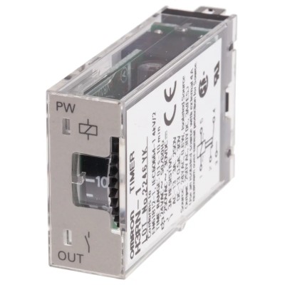 Omron Timer Relay, Multifunction, 1-Contact SPDT, 24 V AC Supply, 0.1 s to 10 min Time Range H3RN