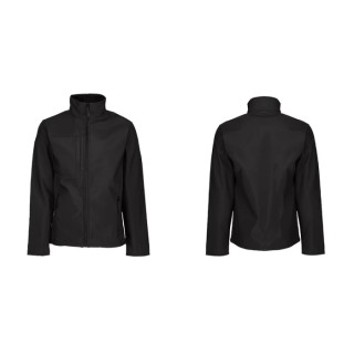 Regatta Professional Men's Octagon II 3-Layer Softshell Jacket Waterproof Windproof Black XL TRA688 808 80