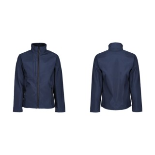 Regatta Professional Ladies Octagon II 3-Layer Softshell Jacket Navy Windproof Waterproof Size 8 TRA689 744 08L