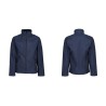 Regatta Professional Ladies Octagon II 3-Layer Softshell Jacket Navy Windproof Waterproof Size 8 TRA689 744 08L