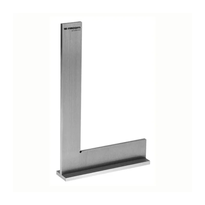 Facom 150 mm Metric, kg Engineer Square Stainless Steel Blade 6mm Thickness 27mm Width 819.150CLO