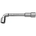 Facom Socket Wrench with Tube Handle 5/16 in Drive Size, Round Head, Satin Chrome Finish, Chrome Vanadium Steel 75.5/16