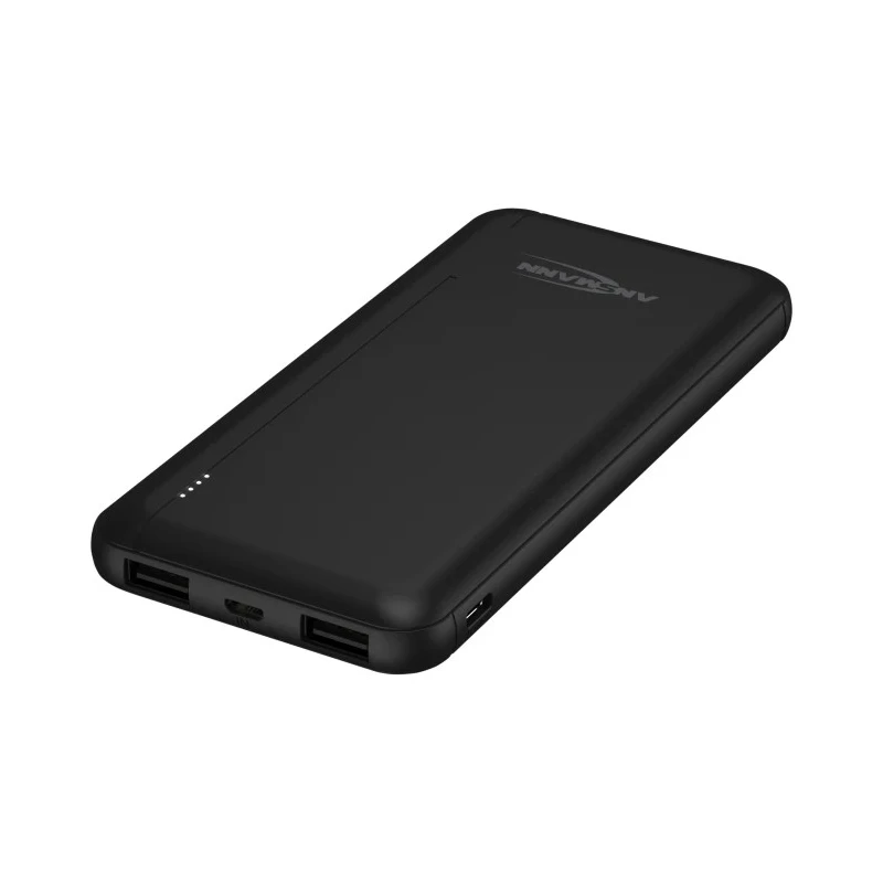 Ansmann Power Bank Portable Charger 10Ah Capacity 5V Output Voltage 2.1A Maximum Output Current PB212