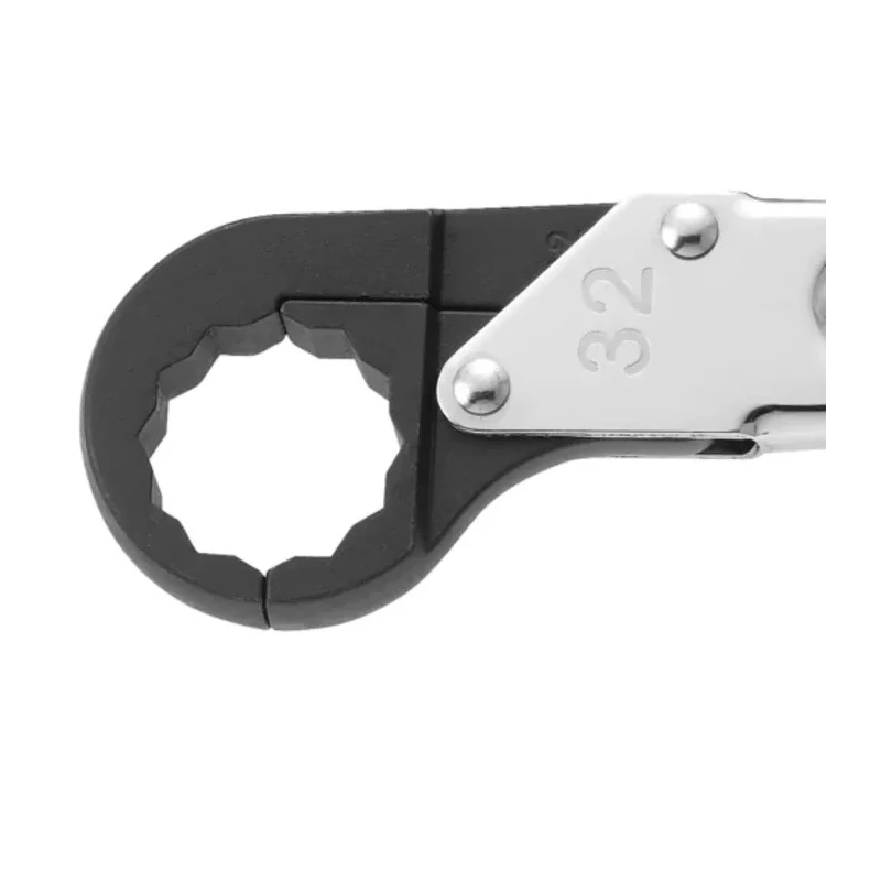 Facom Flare Nut Spanner Single Ended 30 mm, Chrome Finish, 325 mm Overall Length 70A.30