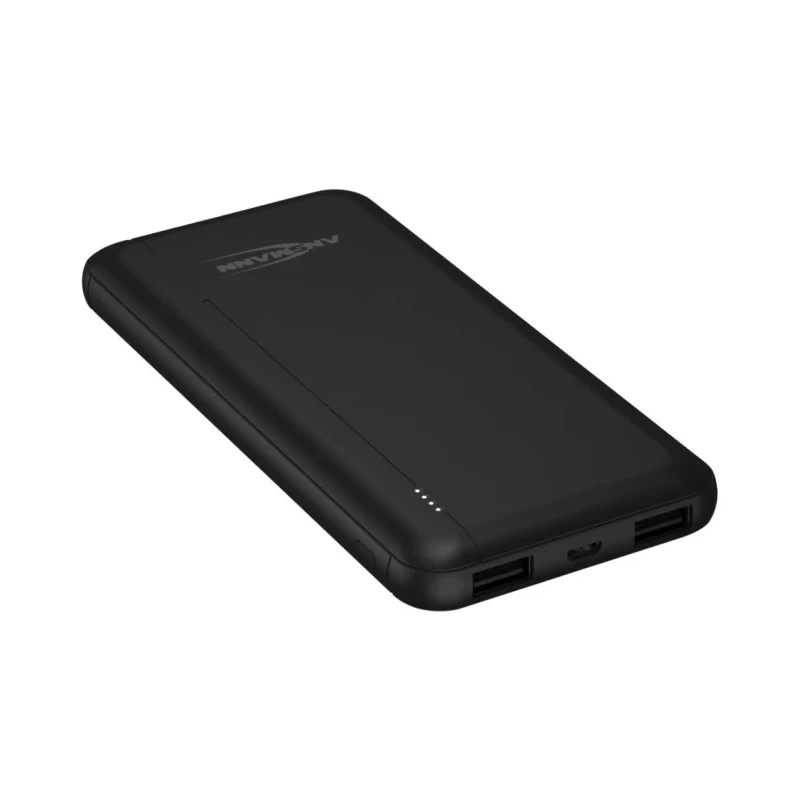 Ansmann Power Bank Portable Charger 10Ah Capacity 5V Output Voltage 2.1A Maximum Output Current PB212