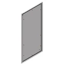 Schneider Electric PanelSeT SF Kit Enclosure Rear Panel Steel Black RAL 7035 2000mm H x 400mm W x 2000mm L NSYBP204