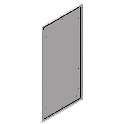Schneider Electric PanelSeT SF Kit Enclosure Rear Panel Steel Black RAL 7035 2000mm H x 400mm W x 2000mm L NSYBP204