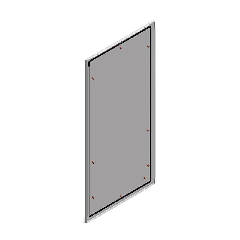 Schneider Electric PanelSeT SF Kit Enclosure Rear Panel Steel Black RAL 7035 2000mm H x 400mm W x 2000mm L NSYBP204