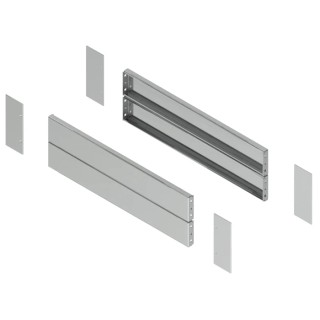 Schneider Electric Plinth 400 mm External Depth 100 mm External Height Suitable for Spacial S3D, CRNG, SFX NSYSPSX4200