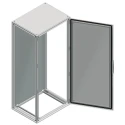Schneider Electric General Purpose Enclosure Sheet Steel Light Grey, Black Handle, 1800x600x400 mm NSYSF18640