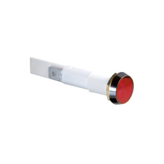 Bulgin Multicolour Blue Green Red Yellow Panel Mount Indicator 10 mm Wire Termination 24V C027500MAA