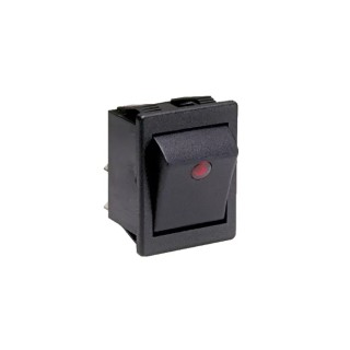 Bulgin On-Off On-Off Rocker Switch Panel 16A 250V AC 72V DC Panel Mount C1553PTNAB