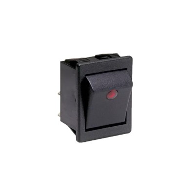 Bulgin On-Off On-Off Rocker Switch Panel 16A 250V AC 72V DC Panel Mount C1553PTNAB