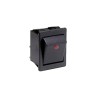 Bulgin On-Off On-Off Rocker Switch Panel 16A 250V AC 72V DC Panel Mount C1553PTNAB