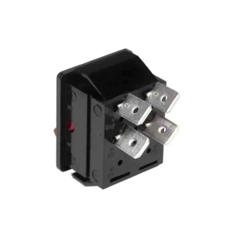 Bulgin On-Off Rocker Switch Panel Mount 16A 250V AC 72V DC Black Actuator C1353ABNAC