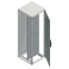 Schneider Electric NSYSF Series Sheet Steel General Purpose Floor-Mount Enclosure Light Grey, Handle Black NSYSF2212802DP