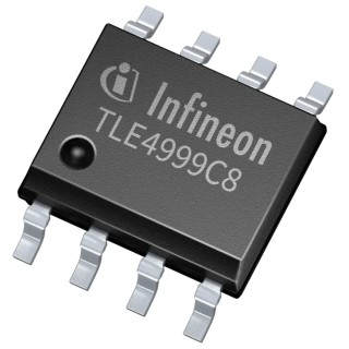 Infineon Surface Hall Effect Sensor Digital Technology 4.5 V to 5.5 V Supply, SPC Interface, TDSO 8-Pin TLE4999C8XUMA1
