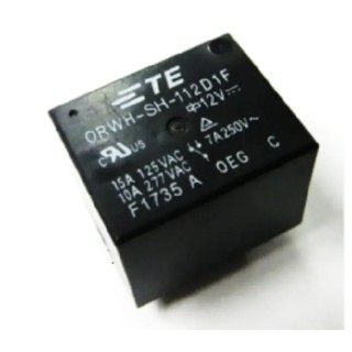 TE Connectivity PCB Non-Latching Relay 277V AC Coil 10A Switching Current 1-1721150-0