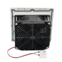 RS PRO Filter Fan, 24V DC, 7.2W Power, 180 m³/h Filtered & Unimpeded Air Flow, , 125 mm x 125 mm Face, Square IP54