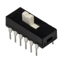 TE Connectivity PCB Slide Switch 4PDT Latching 300mA 115V AC Nylon ASE4204