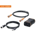 ifm electronic IO-Link Interface for Use with IO-Link Sensor, Vibration and Shock Resistant ZZ1060