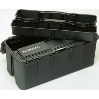Raaco Anti-Static Polypropylene ESD Box 426 mm Length 215 mm Width 170 mm Height Black 20 kg Carrying Capacity 104432