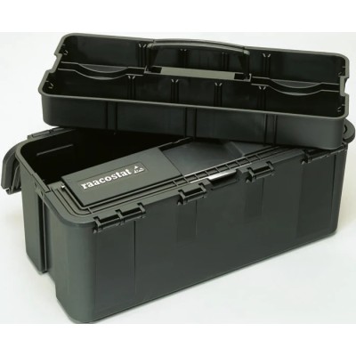 Raaco Anti-Static Polypropylene ESD Box 426 mm Length 215 mm Width 170 mm Height Black 20 kg Carrying Capacity 104432