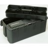 Raaco Anti-Static Polypropylene ESD Box 426 mm Length 215 mm Width 170 mm Height Black 20 kg Carrying Capacity 104432