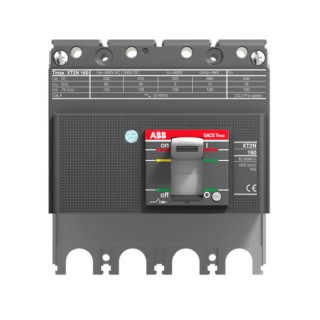 ABB Molded Case Circuit Breaker 4-Pole 160A, Breaking Capacity 150 kA, Fixed Mount, 690V AC, 500V DC XT2L
