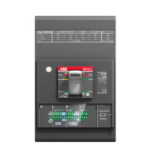 ABB Molded Case Circuit Breaker 3-Pole 63A 690V AC Breaking Capacity 150 kA Solid State Tripping XT4L