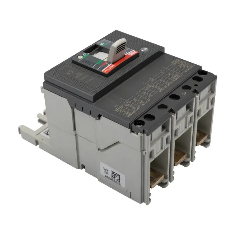 ABB Tmax XT Molded Case Circuit Breaker 3-Pole 85A 85kA Breaking Capacity Fixed Mount 1SDA068290R1 XT4S 160 BLOC FF