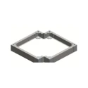 ABB 936 mm Metal Plinth 825 mm Depth for Use with TriLine 2CPX045908R9999