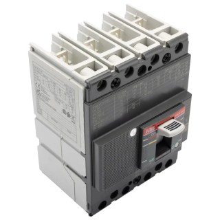 ABB Tmax XT Molded Case Circuit Breaker 4-Pole 160A 690V AC 500V DC Thermomagnetic 1SDA067426R1 XT1N 160 TMD 160A 3P+N FF