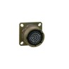 Amphenol Limited D38999 III Copper Alloy Straight 3 Way Panel Circular Connector Female 850V 7.5A D38999/20WA98PN